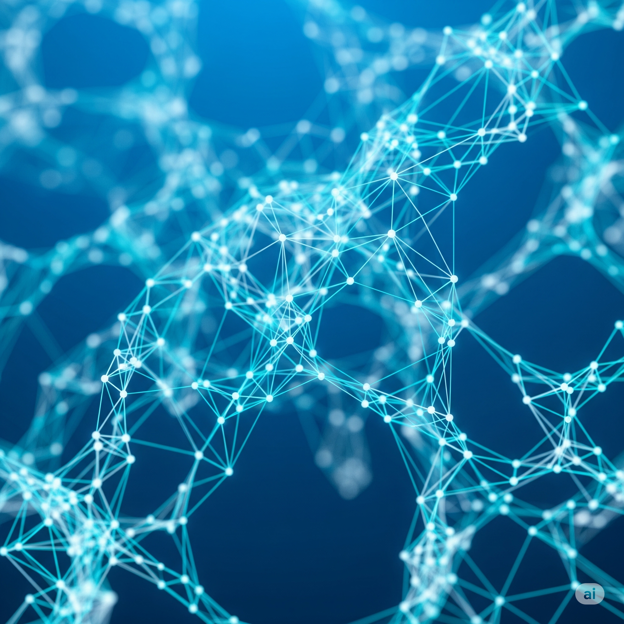 Abstract image representing AI